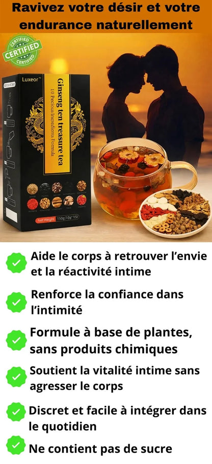 Le Thé Médicinal Des Hommes Actifs : Vitalité, Libido et Énergie Retrouvées